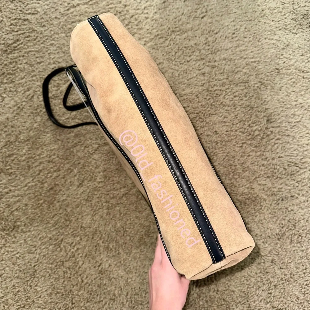 Zara suede tote